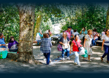 Vilaverdenses em passeio convívio