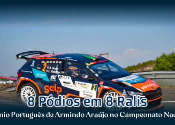 8 Pódios em 8 Ralis