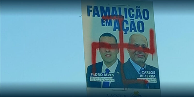 Cartazes do CHEGA Danificados