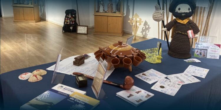 Exposição sobre o Caminho de Santiago