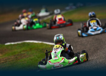 Vice-campeão nacional de karting