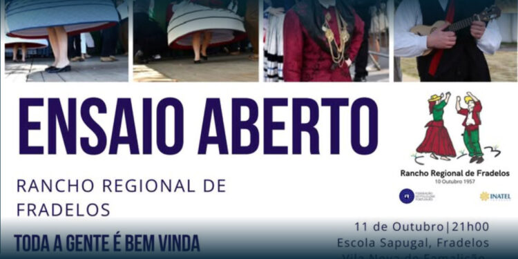 Ensaio Aberto no Rancho Regional de Fradelos