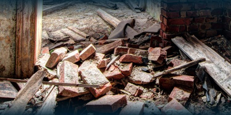 Desabamento na Futura Residência Universitária