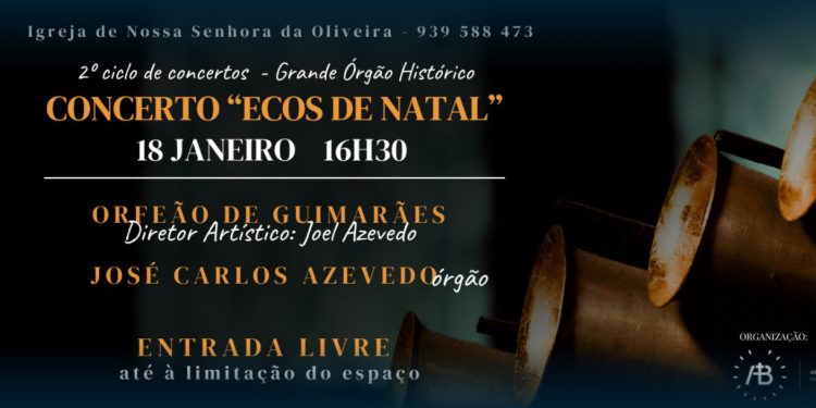 Igreja de Guimarães acolhe concerto interativo