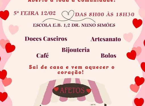 EB 1,2 Dr. Nuno Simões promove “Feirinha dos Afetos”