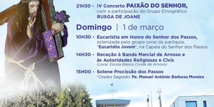 Arnoso Santa Maria prepara cerimónias da Quaresma  