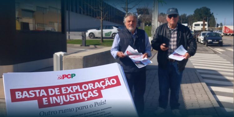 Famalicão: PCP esclarece trabalhadores da Leica
