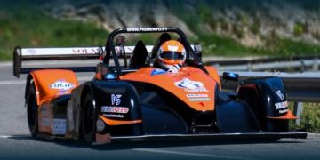 Equipa famalicense na Rampa Porca de Murça