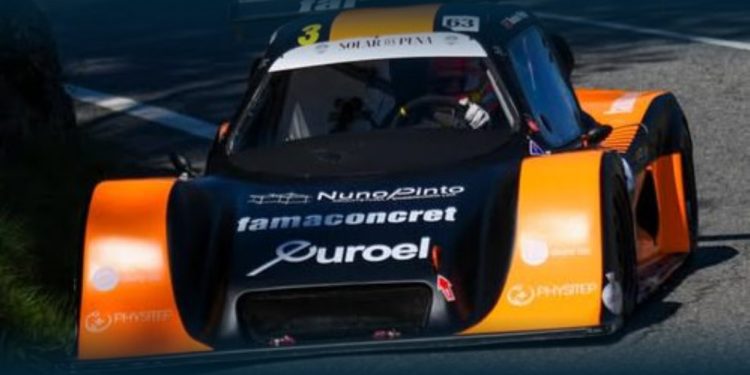 Equipa famalicense na Rampa Porca de Murça