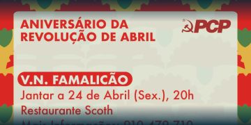 PCP de Famalicão celebra os 50 anos de Abril