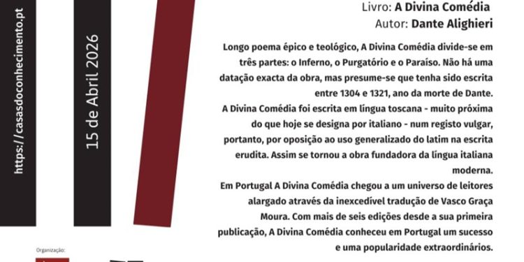 Alberto Manguel discute “A Divina Comédia” na UM