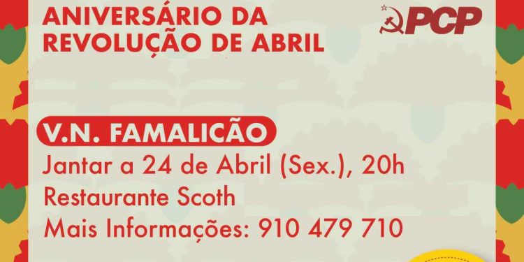 PCP de Famalicão celebra os 50 anos de Abril