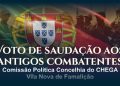 CHEGA propõe Voto de Saudação aos Antigos Combatentes