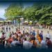 Telhado uniu-se em fim de semana de festa