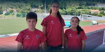 Atletas do Liberdade FC no Torneio Jovem do Norte