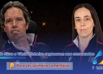 Luís Silva e Vânia Pinheiro regressam aos convocados
