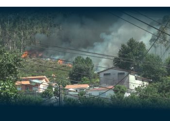 Incêndio em Mato Mobiliza Quatro Meios Aéreos