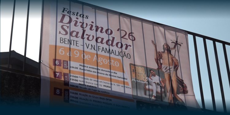 Bente Apresenta Cartaz das Festas Ao Padroeiro