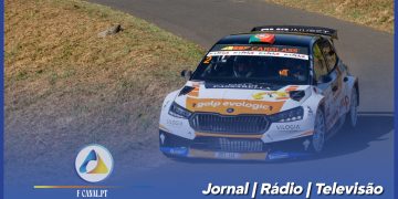 Armindo Araújo e Luís Ramalho ao ataque no Rali d’Água