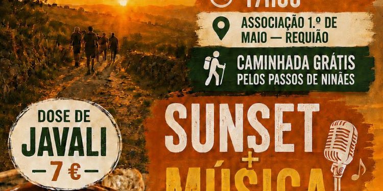 Caminhada e Animação em Requião