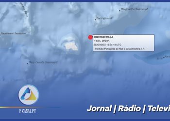 Sismo de magnitude 3.5 registado nos Açores