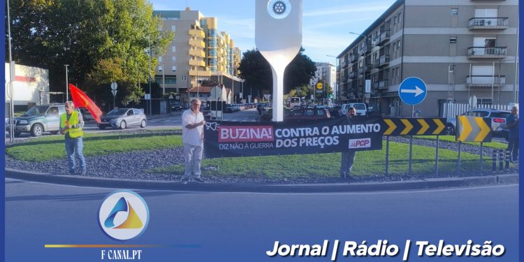 Protesto com Buzinão em Famalicão