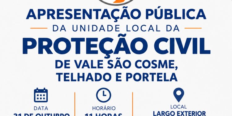 Nova Unidade Local de Proteção Civil