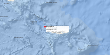 Sismo de Magnitude 3,0 Nos Açores