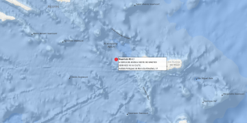 Sismo de magnitude 4.3 registado nos Açores