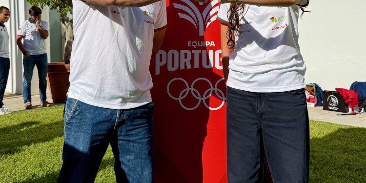 Alexandre Oliveira e Lara Marques em Dakar