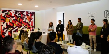 Jovens no programa “LEVEL UP”