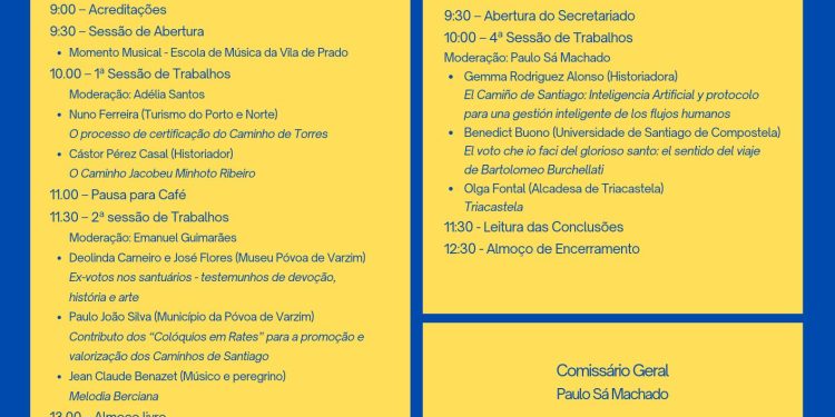 XI Colóquio Internacional Caminhos de Santiago